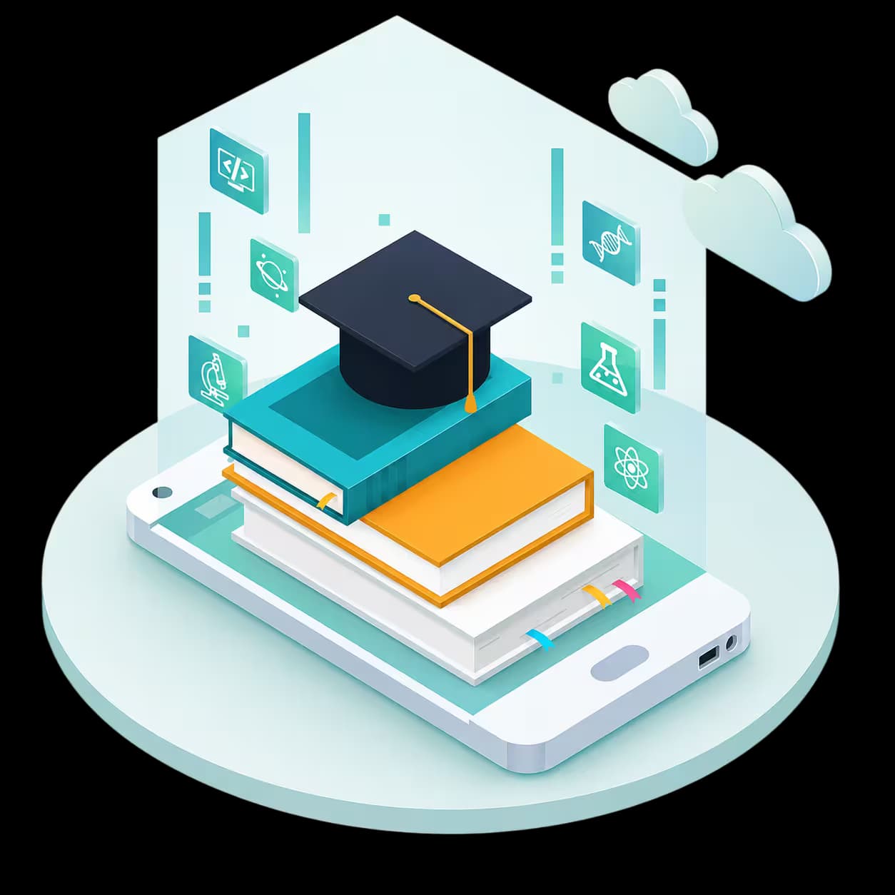 School management system illustration