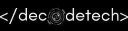 Decode Technologies White Logo